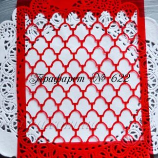 Фоновый трафарет черепица