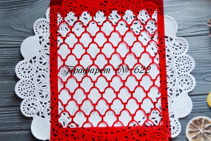 Фоновый трафарет черепица