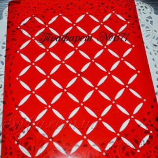 Фоновый трафарет ромбики