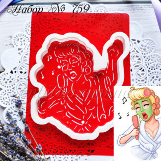 Набор девушка вышла из ванной