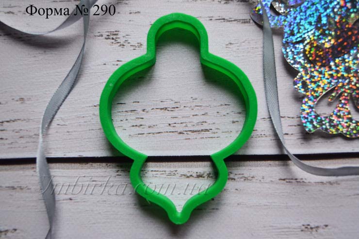 Вырубка елочная игрушка 2