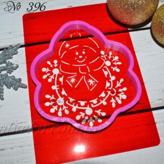 Набор снеговик-снежинка