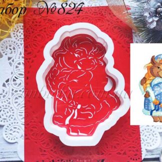 Набор коровка-снегурочка