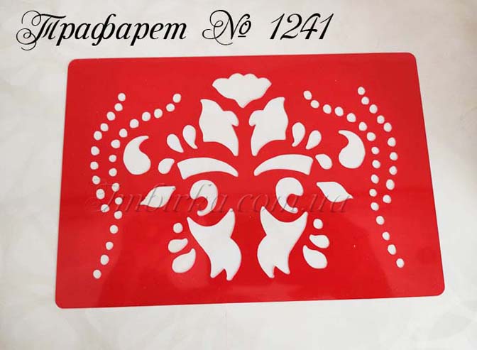 Трафарет узор 12