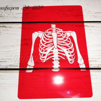 Трафарет рентген грудной клетки