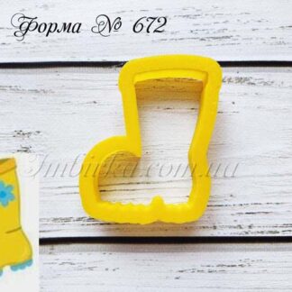 Форма резиновый сапог