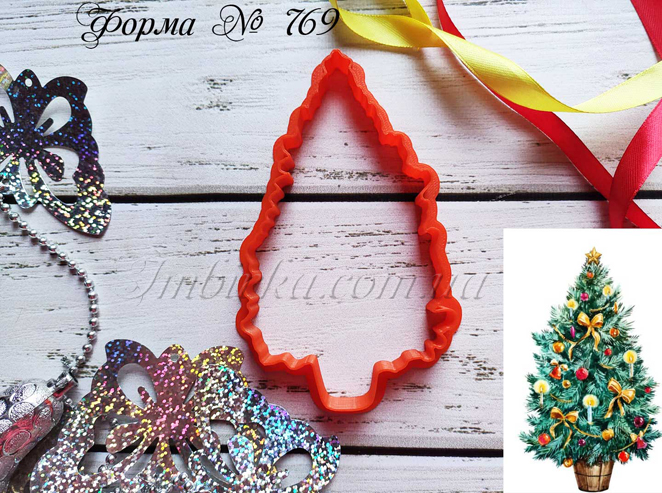 Формочка елочка 6