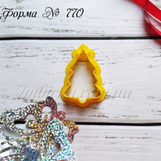 Формочка елочка со звездой 2