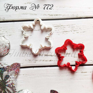 Вырубка снежинка 4