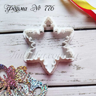 Вырубка снежинка 5