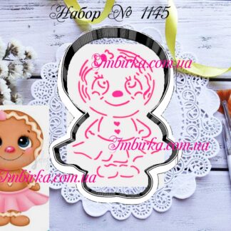 Набор пряничек-девочка