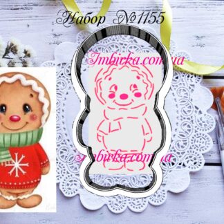 Набор пряничный человечек в шарфике