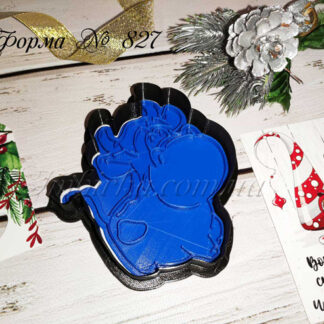 Формочка со штампом бычок 3