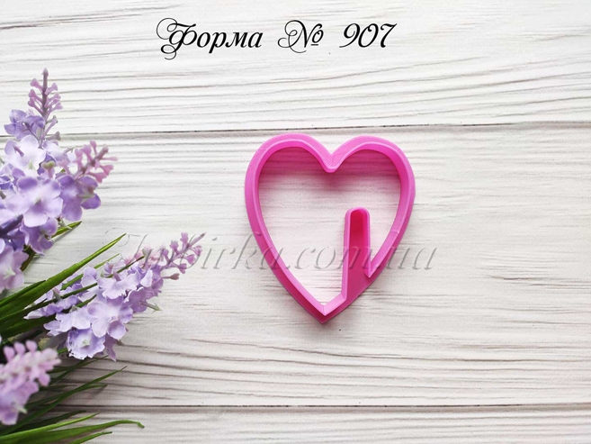 Формочка сердце на чашку