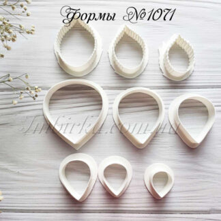 Формы лепестки и листья розы