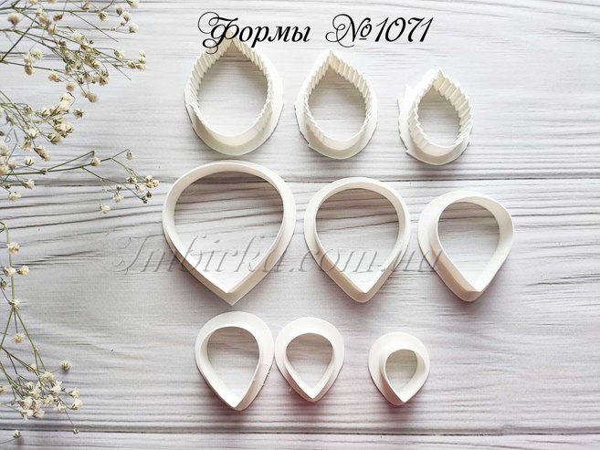 Формы лепестки и листья розы