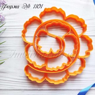 Формочка цветочек из мастики