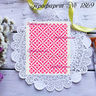 Фоновый трафарет узор 6