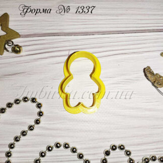 Форма пряничный человечек 3