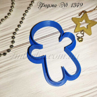 Формочка пряничный человечек 3