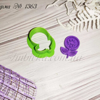 Формочка со штампом цветочек