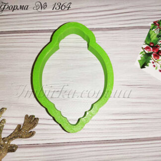 Формочка елочная игрушка 9