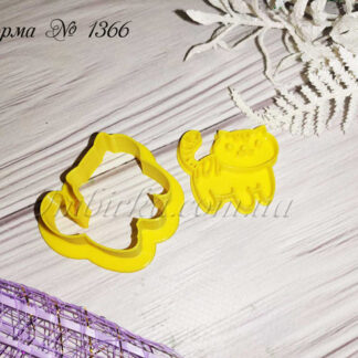 Формочка со штампом котик 2