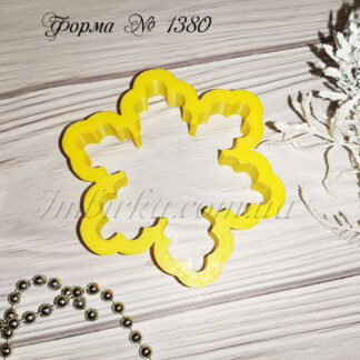 Формочка снежинка 8