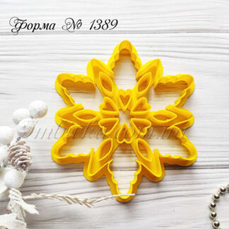 Вырубка снежинка 6