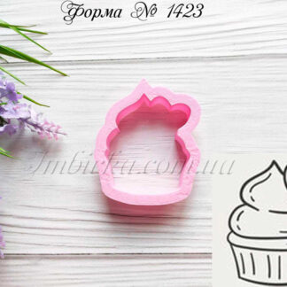 Формочка кекс с сердечком 2