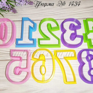 Формочки цифры