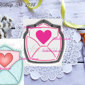 Набор конверт с открыткой