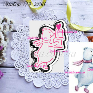 Набор мишка с подарками 3