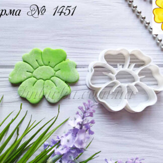 Формочка со штампом цветок 3