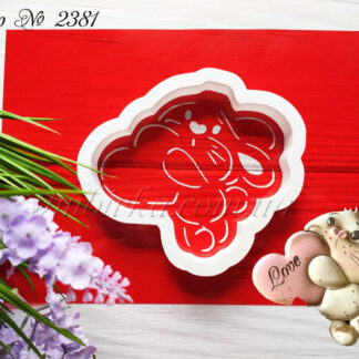 Набор зайка с сердечком 2