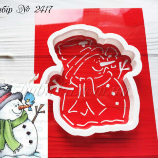 Набор снеговичок с птичкой