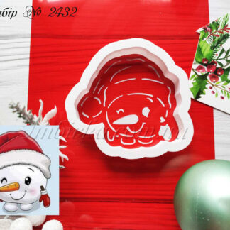 Набор снеговик в шапочке 2