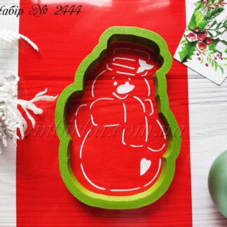 Набор снеговик в шарфике