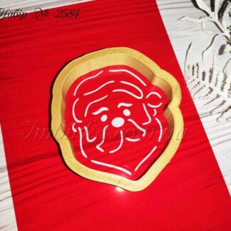 Набор голова Деда Мороза 10