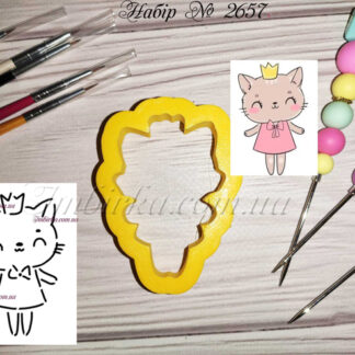 Набор кошечка с короной