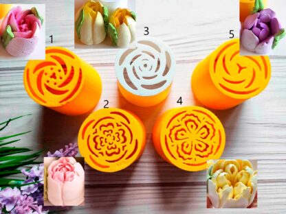 Большие пластиковые насадки для зефира 7
