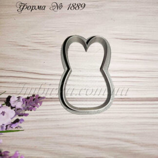 Формочка зайчик 10
