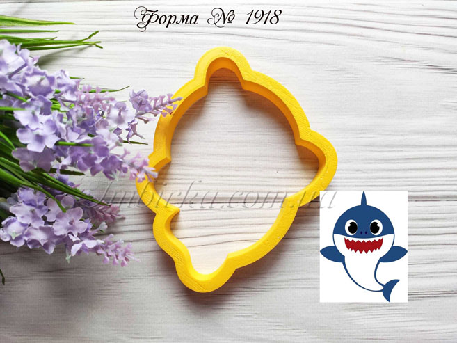 Формочка акула 4