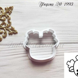 Формочка голова оленя 3