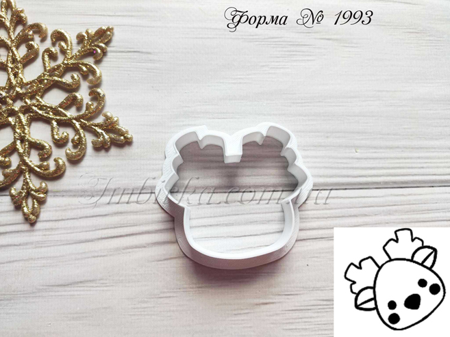Формочка голова оленя 3