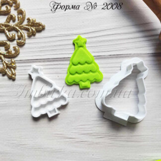 Формочка со штампом елочка