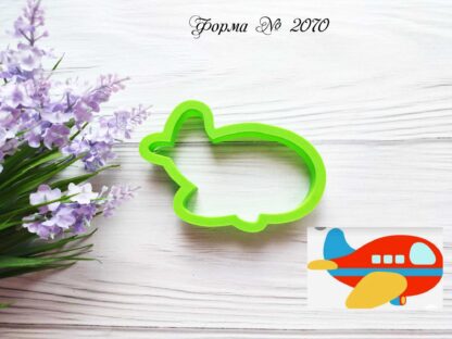 Формочка самолетик 3