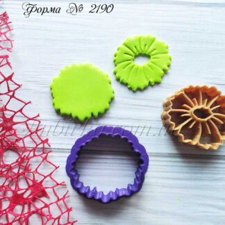 Формочка со штампом цветок 7