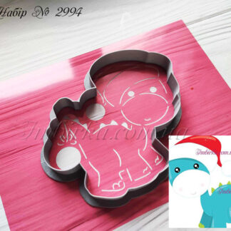 Набор динозаврик в шапочке