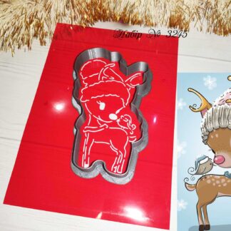 Набор олененок с птичкой